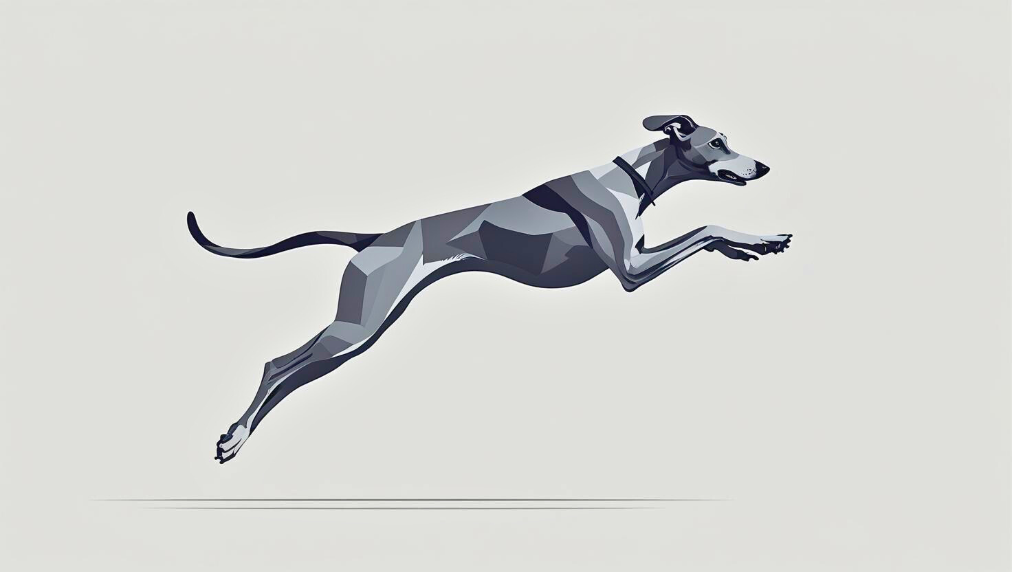 Greyhound Illustration